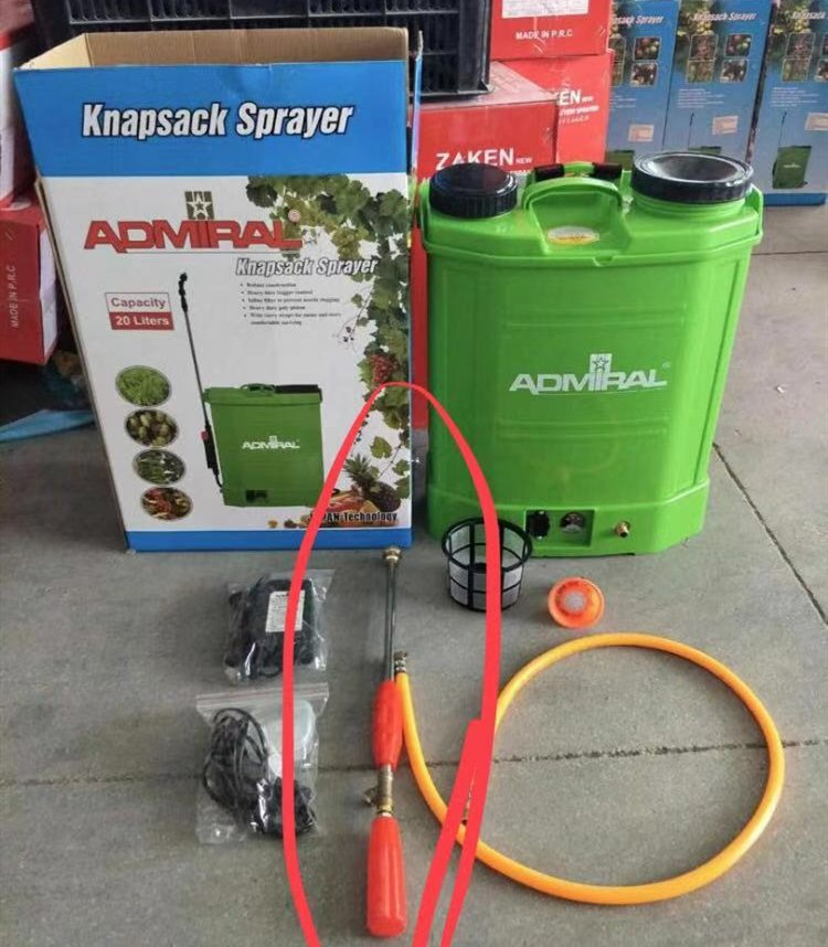 16 Liters Battery Sprayer Agriculture Pesticide Hand Knapsack Battery-Powered Garden Sprayer