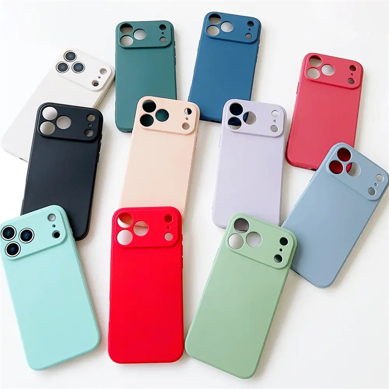 Чехол Candy Colors для iPhone 17/16/15/14 PRO Max, матовый силикон