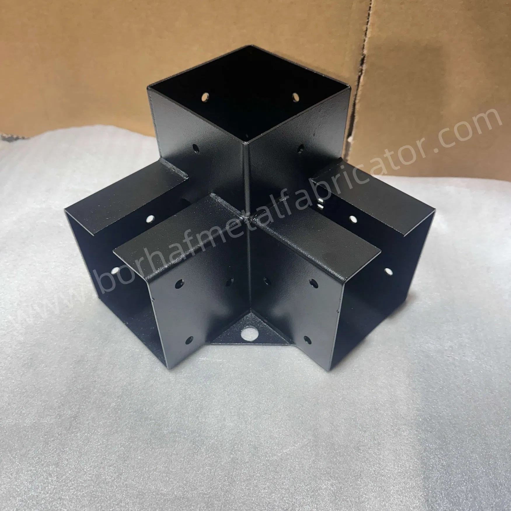 Metal Post Bases Steel Hot DIP Galvanized Base Plate Pergola Bracket