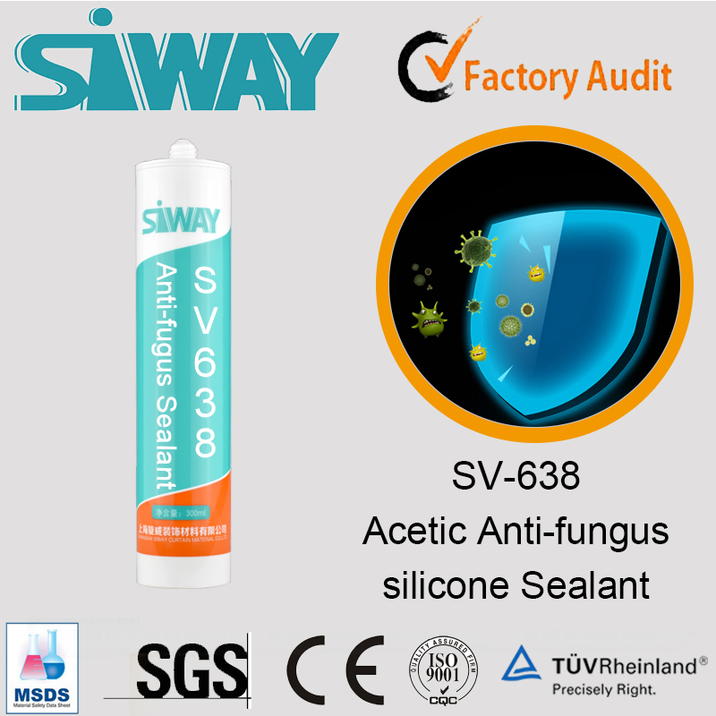 High-Grade Acetic Anti-Fungus Silicone Sealant for Windows