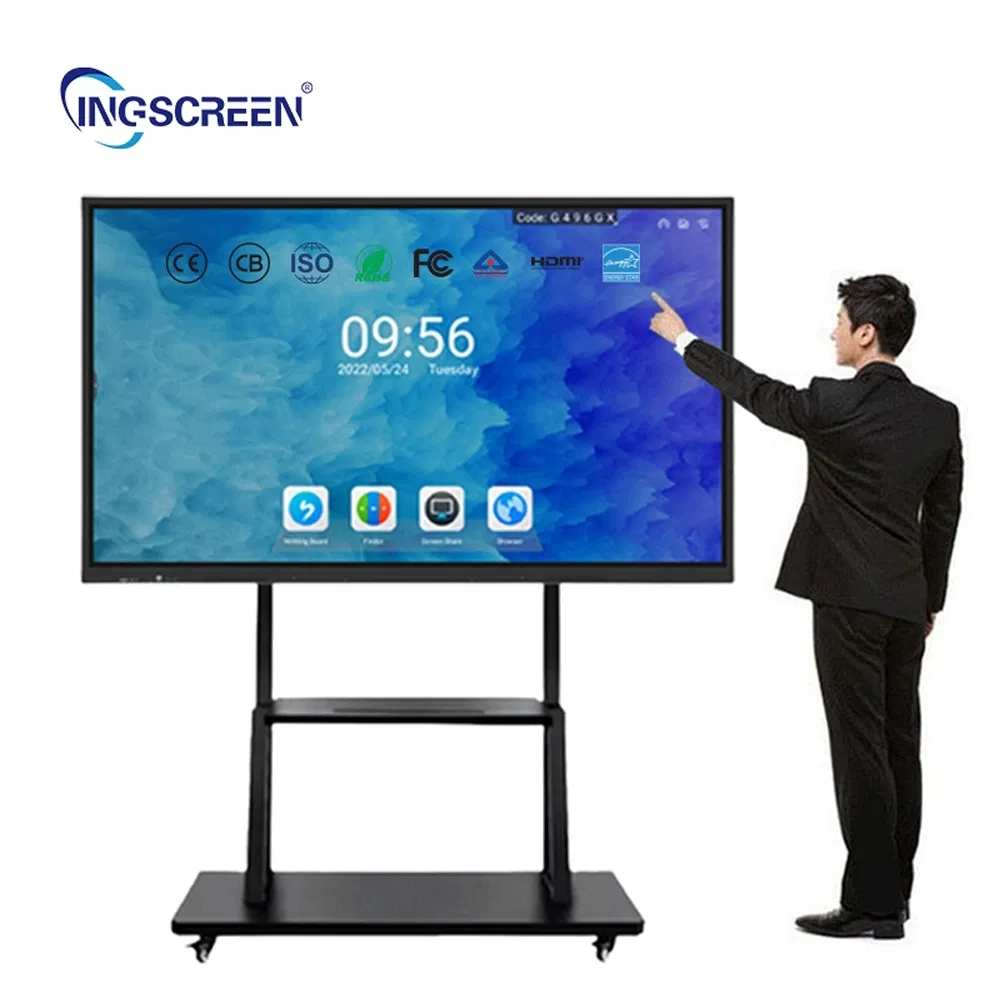 Energy Saving Low Latency OEM ODM Custom All-in-One Interactive Whiteboard