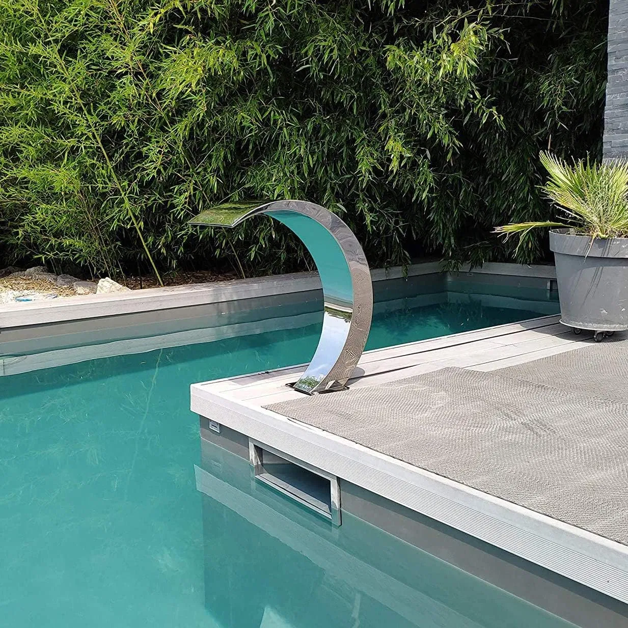 Outdoor Pool SPA Massage Equipment Stainless Steel Water Fountain