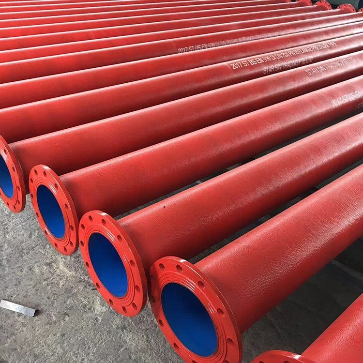 OEM Customized 100m Ductile Cast Iron Double Flanged Pipes
