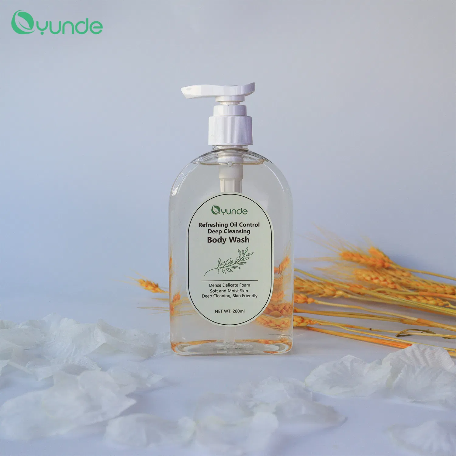 ODM OEM Rich in Vitamin B5, Moisturizing and Lubricating Body Wash
