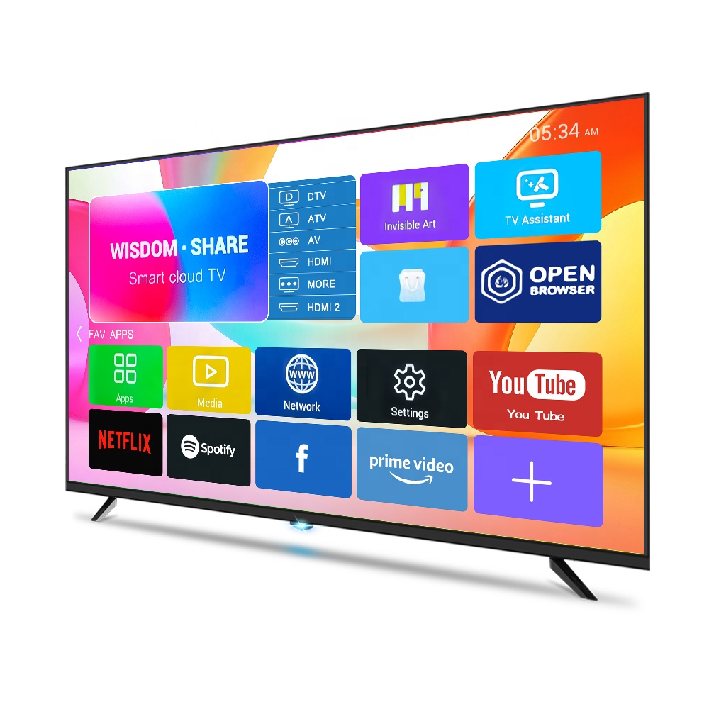 Телевизор Smart TV 32-100 дюймов OLED/QLED Google WebOS безрамочный