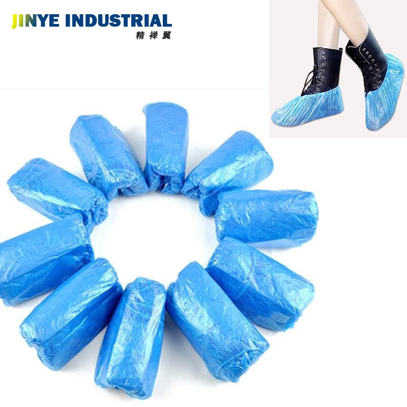 Disposable PE CPE Shoe Cover Waterproof Automatic Shoe Cover