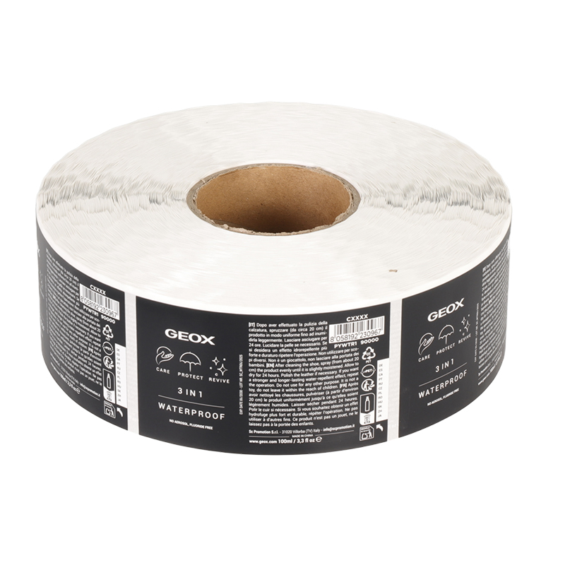 Coated Paper Self Adhesive Label with Glossy Matte Lamination and Varnishing