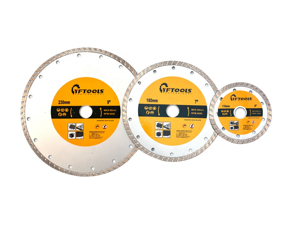 Turbo Diamond Circular Cutting Disc Granite Saw Blade Sharpening