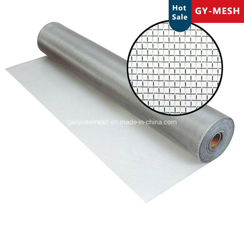 Epoxy Coated Aluminium Mesh Aluminum Window Screen 18X16mesh