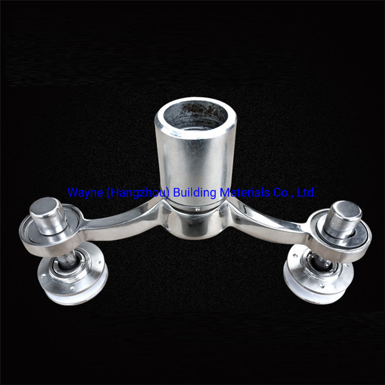 200mm Stainless Steel Glass Spider with 2 Arms 180° ; Glass Fitting Hardware, Point-Fixed Curtain Wall Hardware with High Quality and Best Price