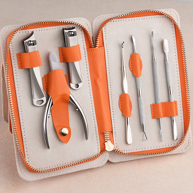 Made in China Manicure Pedicure Kit 10 in 1 Stainless Steel Nail Clipper Set