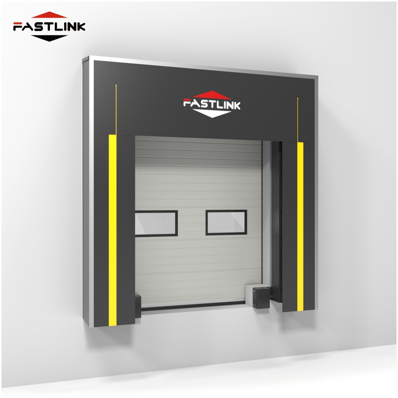 Fastlink Hot Sale Warehouse Industrial Electric Sealed Mechanical Truck Dock Shelter Loading Door Shelters