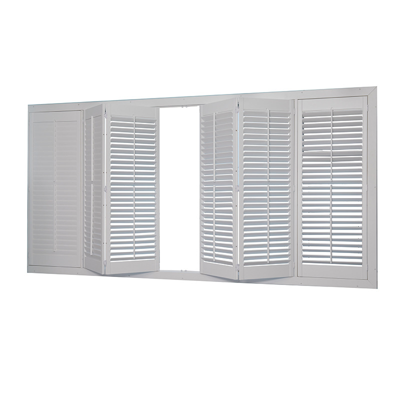 China Factory PVC Shutter Window Coverings with Fastest Delivery Time