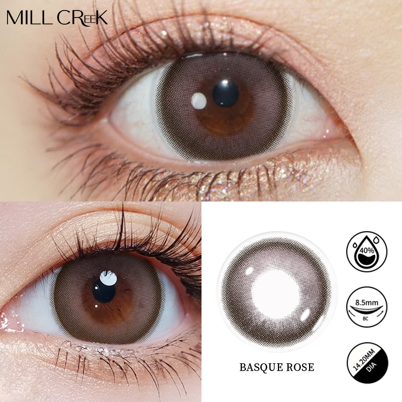 Millcreek Wholesale Best Natural Contact Lenses Cosmetic Yearly Colored Color Contact Lens