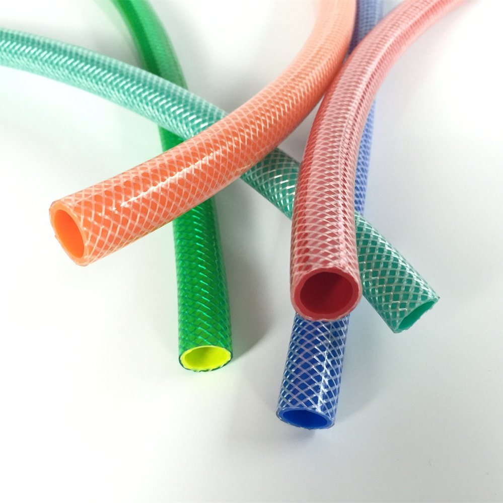 Flexible PVC Garden Water Hose Pipe 1/2" 3/4in 1 Inch for Home Gardening Irrigation, Car Washing