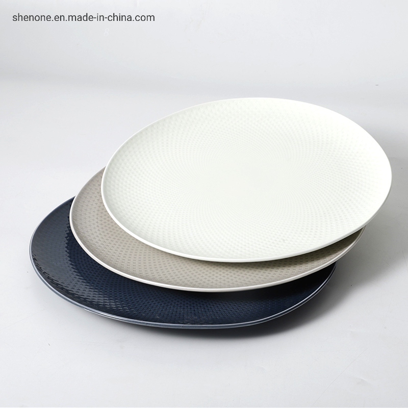 Shenone Ceramic Dinner Plates Kitchen Restaurant Porcelain Plates103