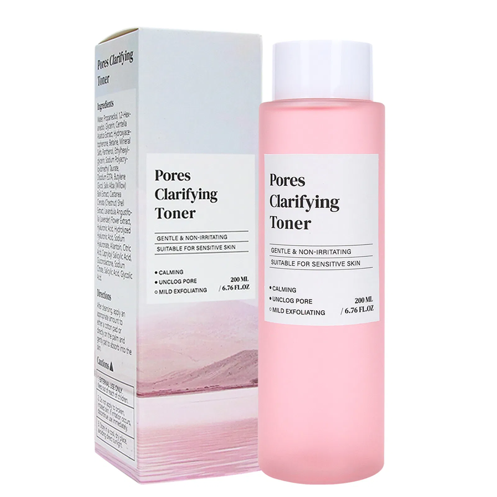 Beauty Cosmetics Skin Barrier Care Toner Daily Pore Pink - Exfoliating Cleansing Toner