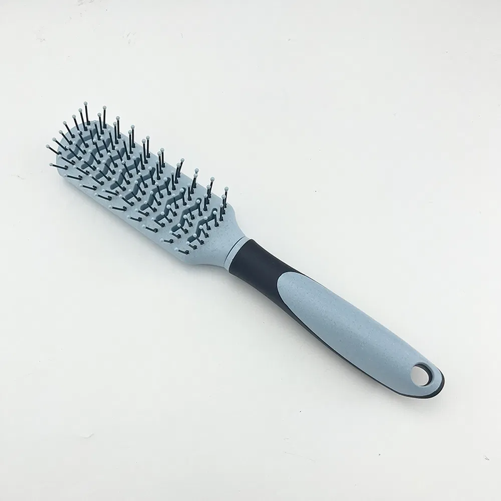 Антистатическая расческа для волос с деревянной ручкой