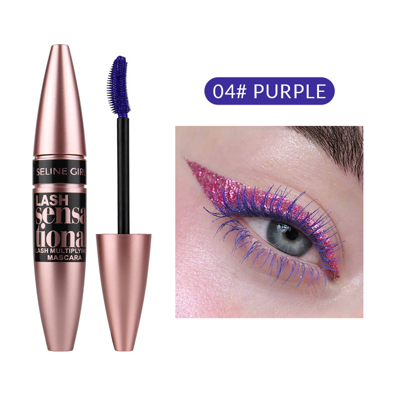Seline Girl 9.5ml Fuller Thicker Fiber Brush Liquid Mascara