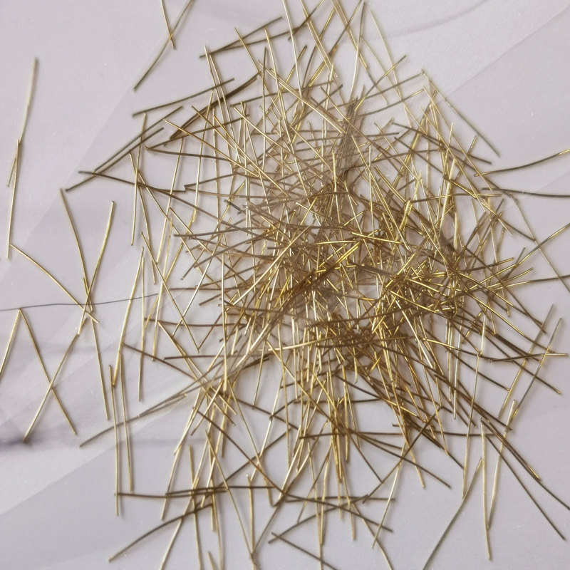 Micro Steel Fiber with Copper Coating for Concrete Slab