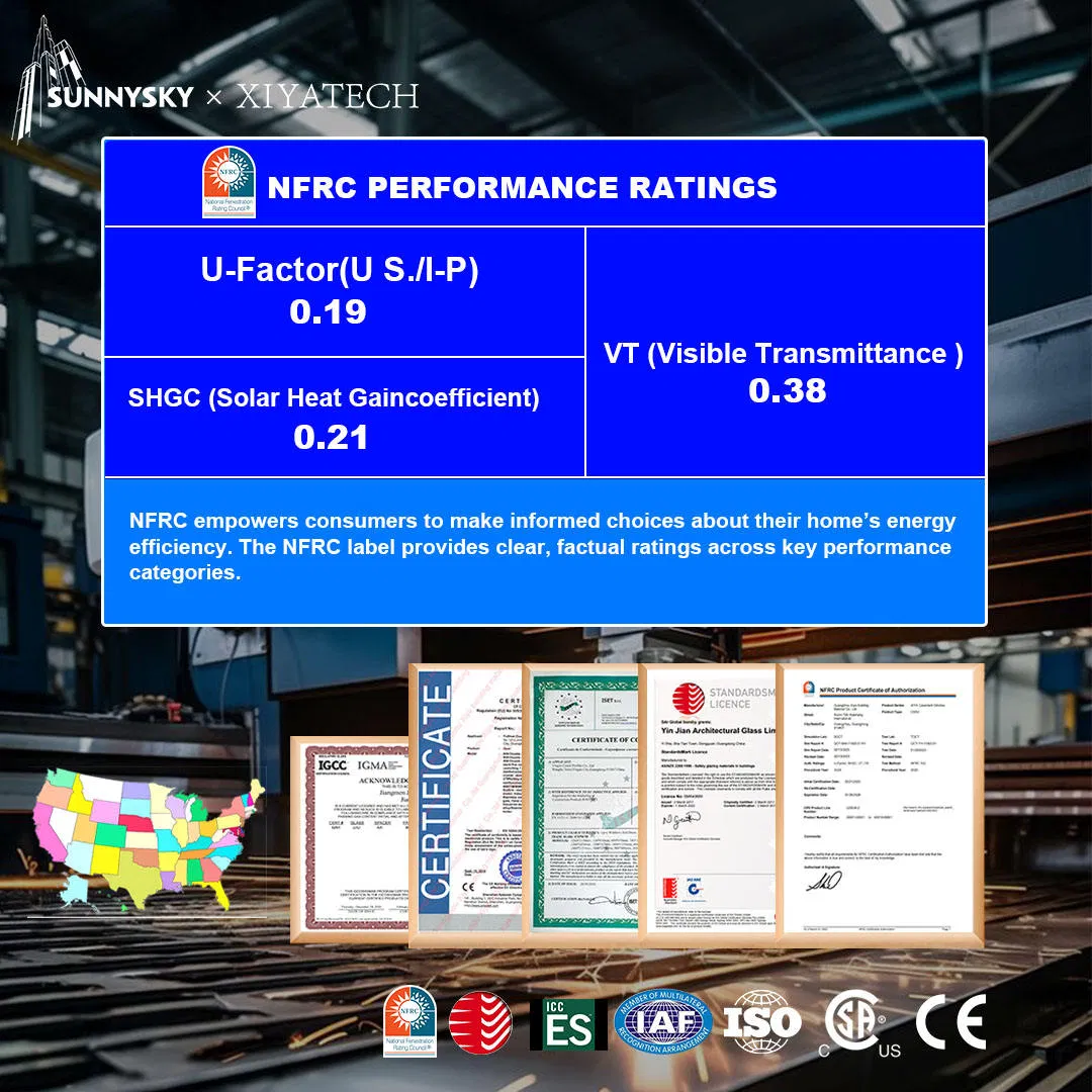 Residential Interior Insulated High Quality Aluminum Sliding Glass Balcony Steel Doors Windows for Offices DIY