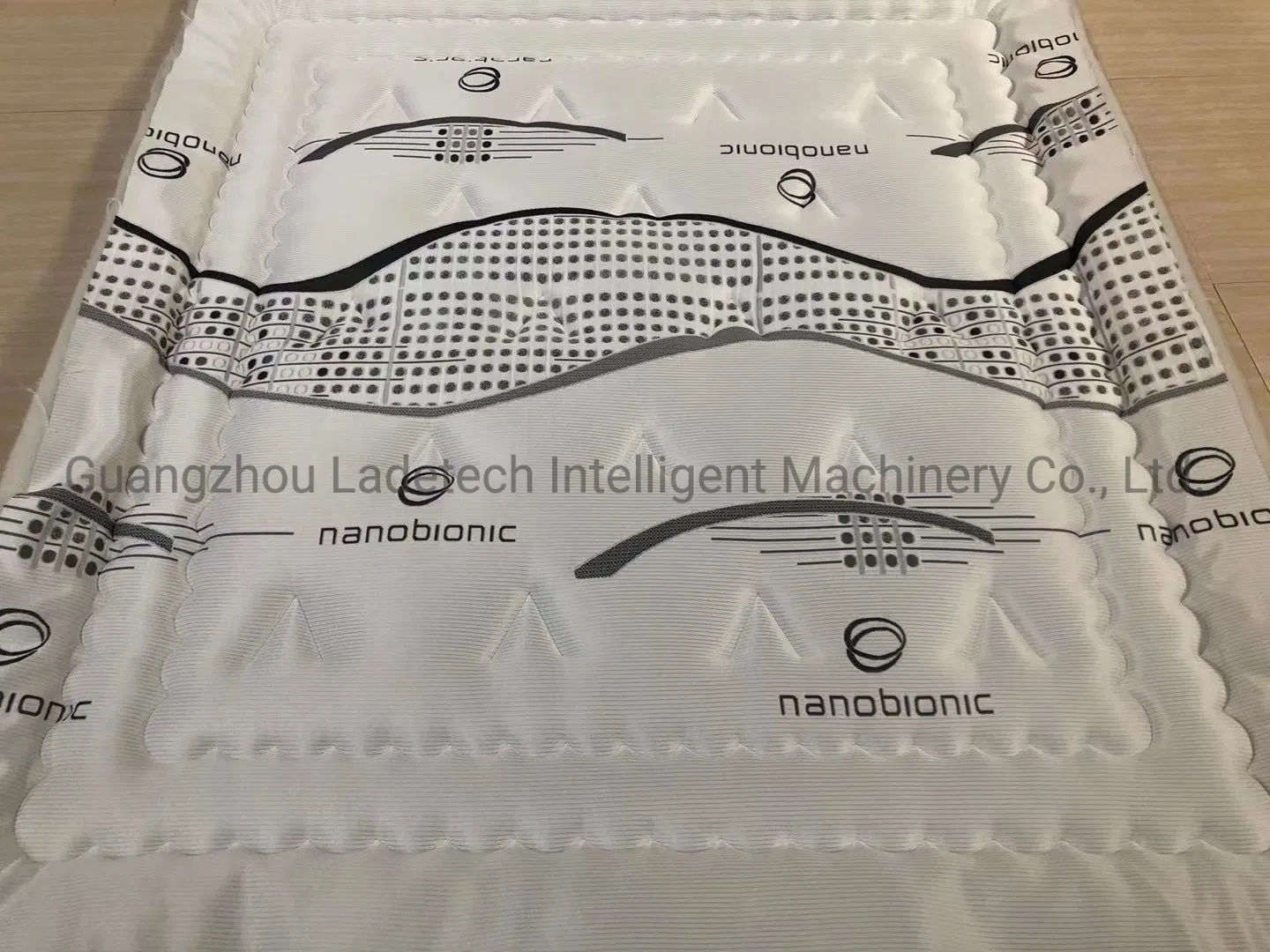 LDT-QTF03 Mattress Topper Single Needle Quilted Fabric