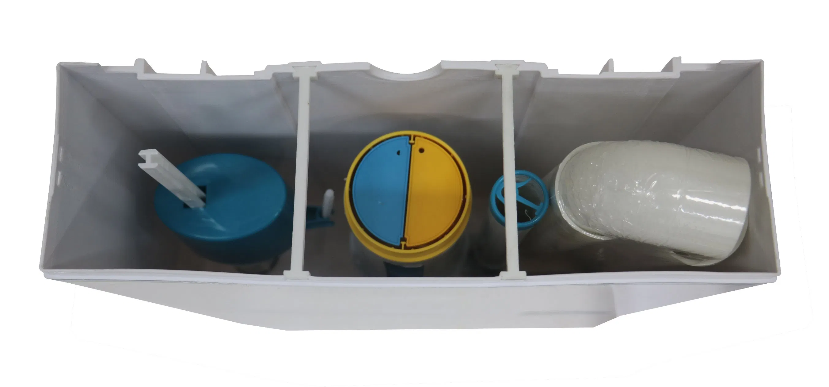 Tank with Plastic Material