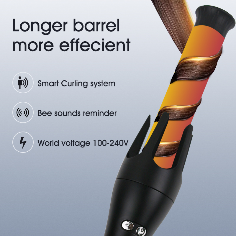High-Quality Professional Classic Mini Rose Hair Curler Auto Portable Rotating Hair Curling Iron Automatic Hair Curler