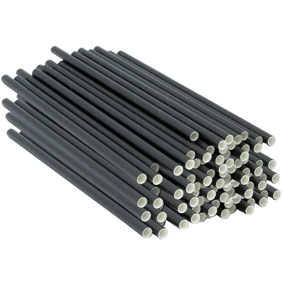 China Biggest Manufacturer Diagonal Cut Sharp Ending Biodegradable Bubble Tea Paper Straws