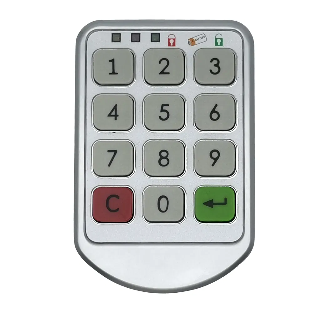 Classic Digital Box Lock Door Cabinet Furniture Locks Keypad Intelligent Password Number Cabinet Door Lock Electronic Cabinet Lock Kit Set