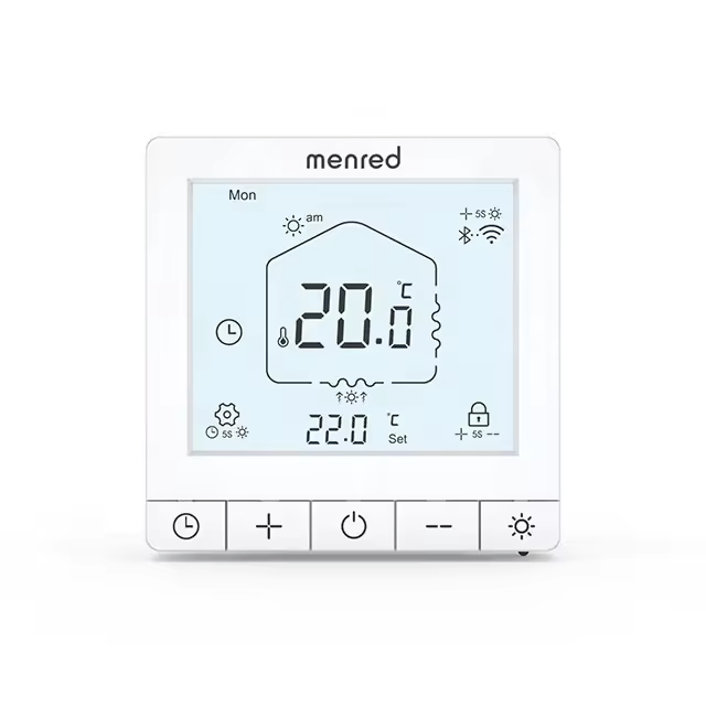 New Style Room Temperature Control Smart Thermostats with Wifl and Child Lock Function for Underfloor Heating Tuya APP Supported
