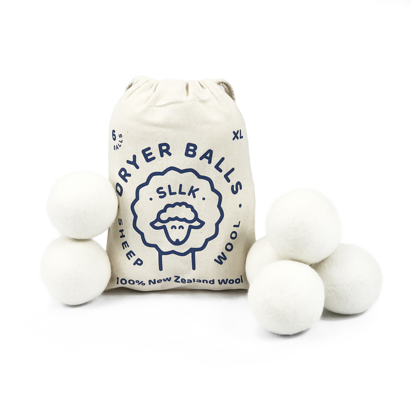 Custom 100% New Zealand Organic Wool Dryer Balls for Laundry