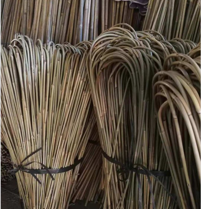 U-Shaped Bamboo Pole/Bamboo U-Shaped Flower Rack