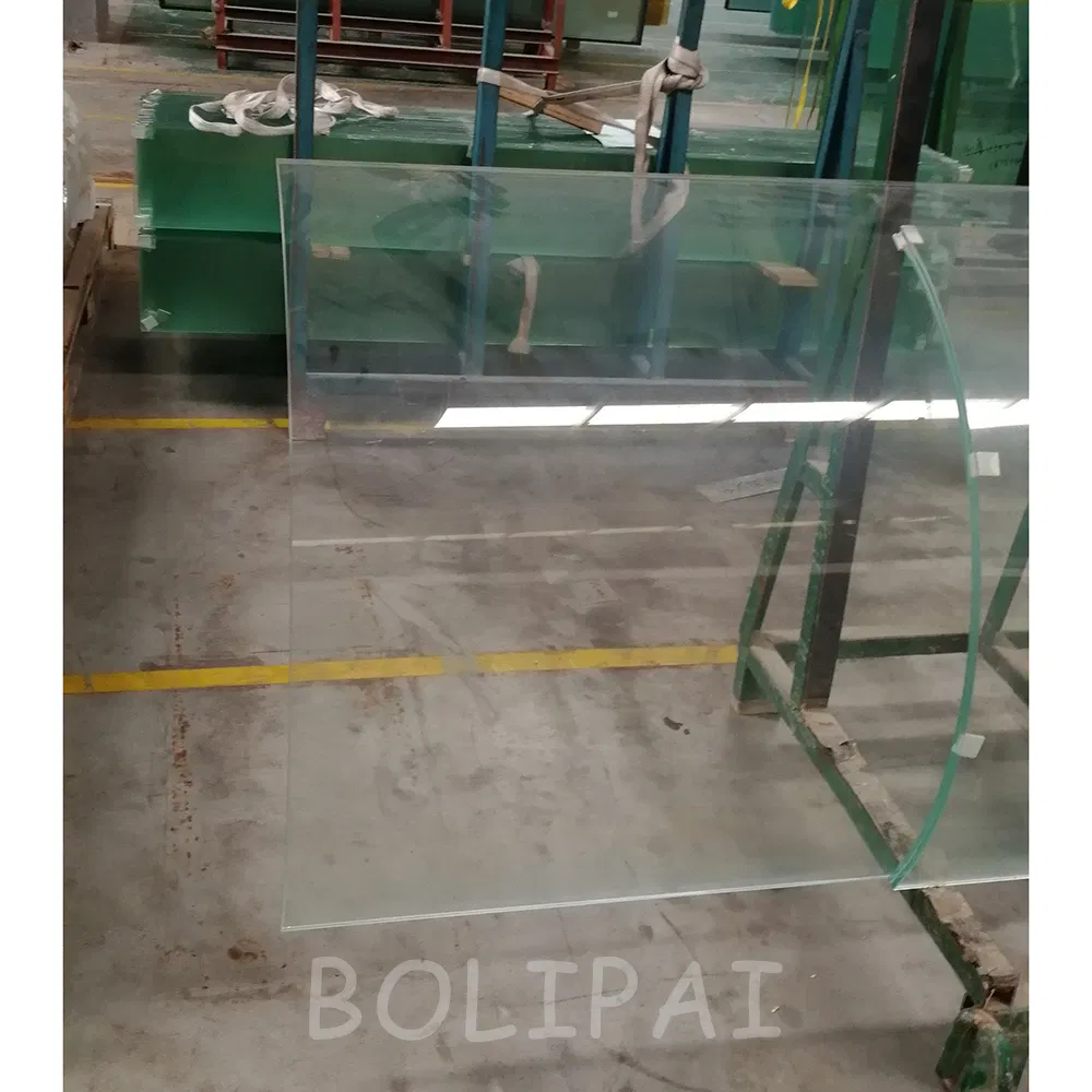 Custom Size Curved Sgp Laminated Toughened Safety Tempered Glass