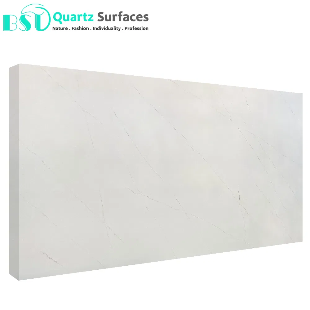 20mm Thick Fabricated White Quartz Vanity Tops