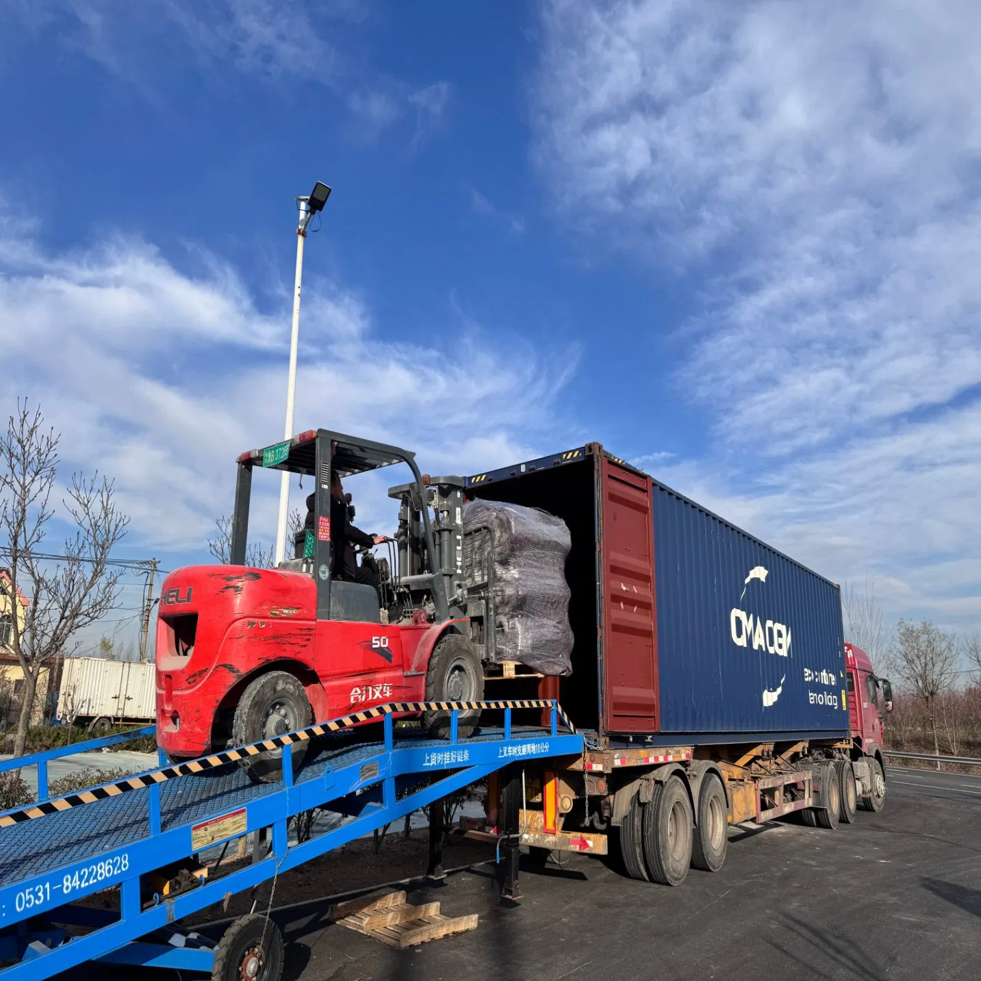 Морской спусковой понтон ISO 14409 для доковых операций