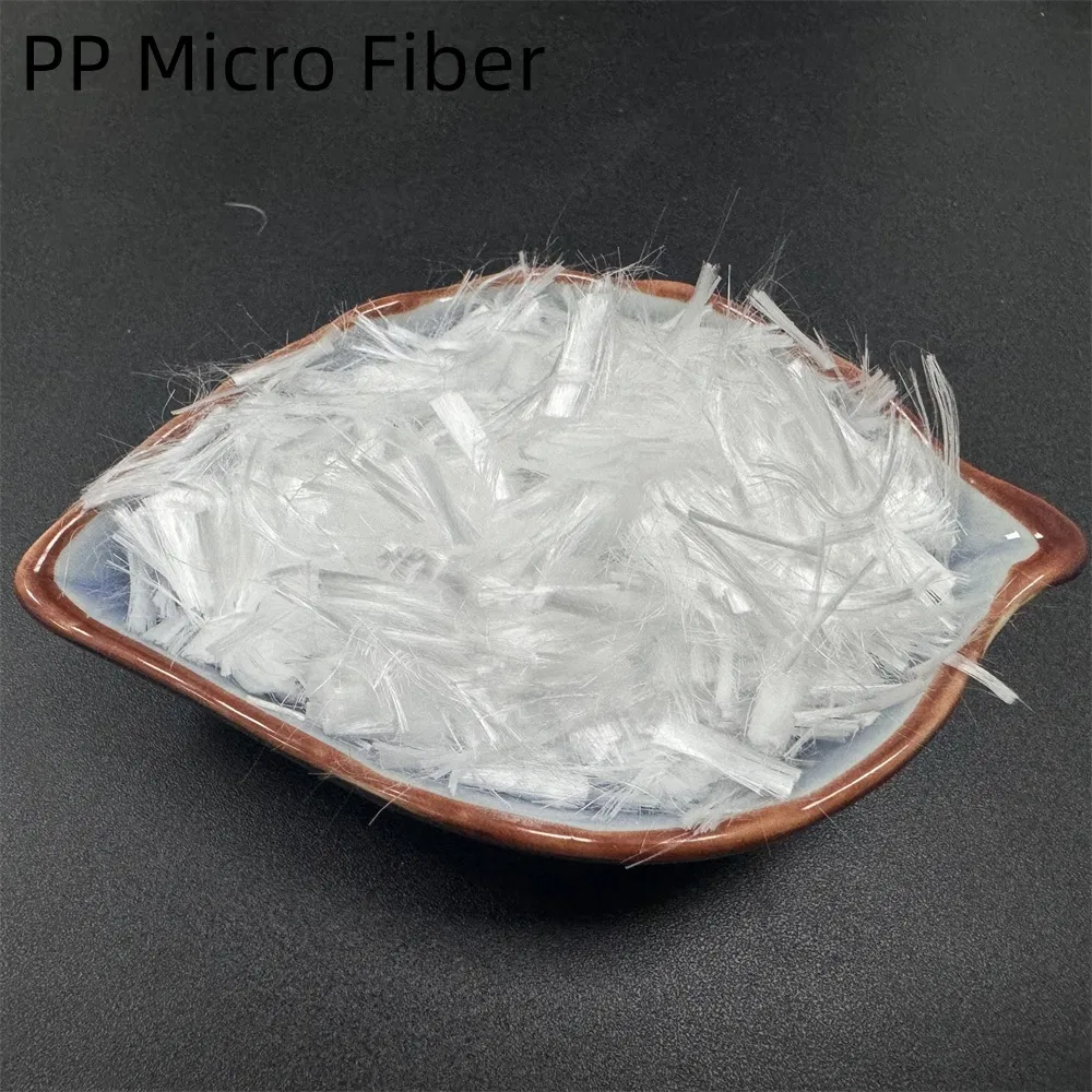 4mm*18um Microfiber PP Fiber Monofilament for Industrial Floor Anti-Crack