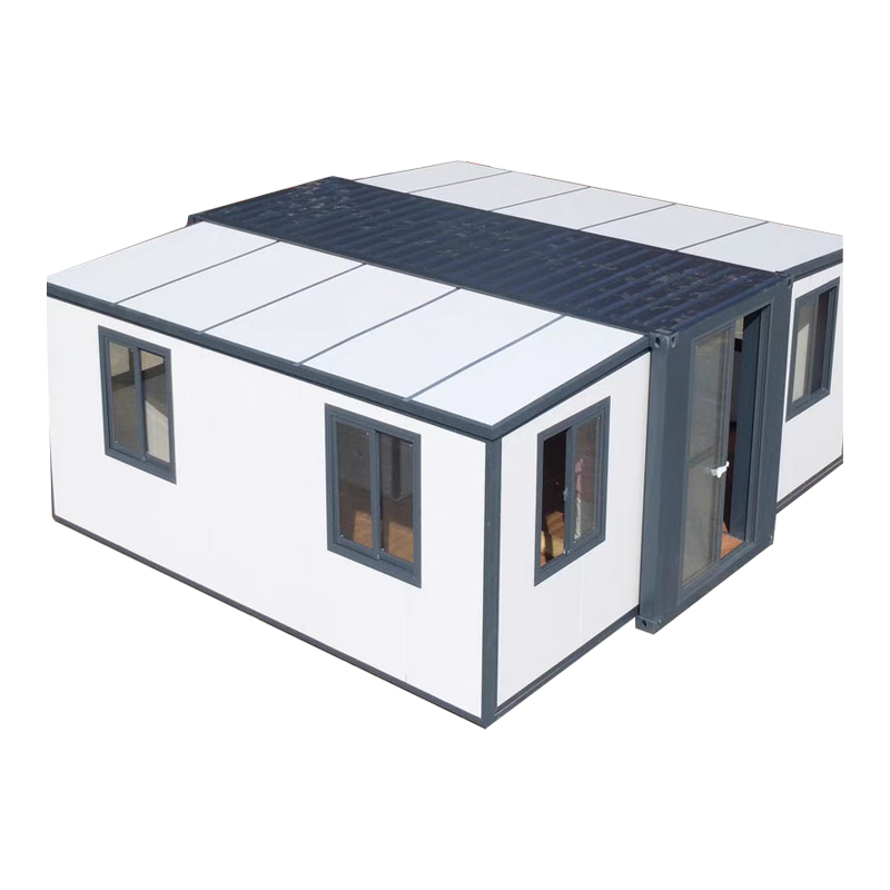 Steel Exterior Wall Interior Effect Bedroom with Bathroom 20 FT Expandable Portable Modular Container House