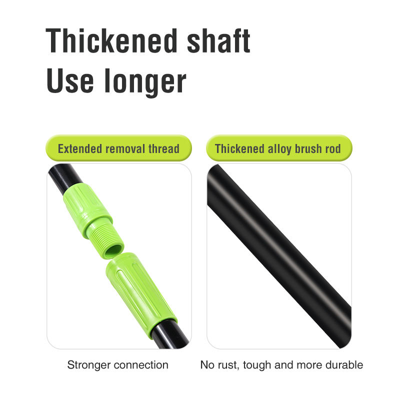 Bent Pole Cleaning Mop Detachable Chenille Cleaning for Household Summer Sets