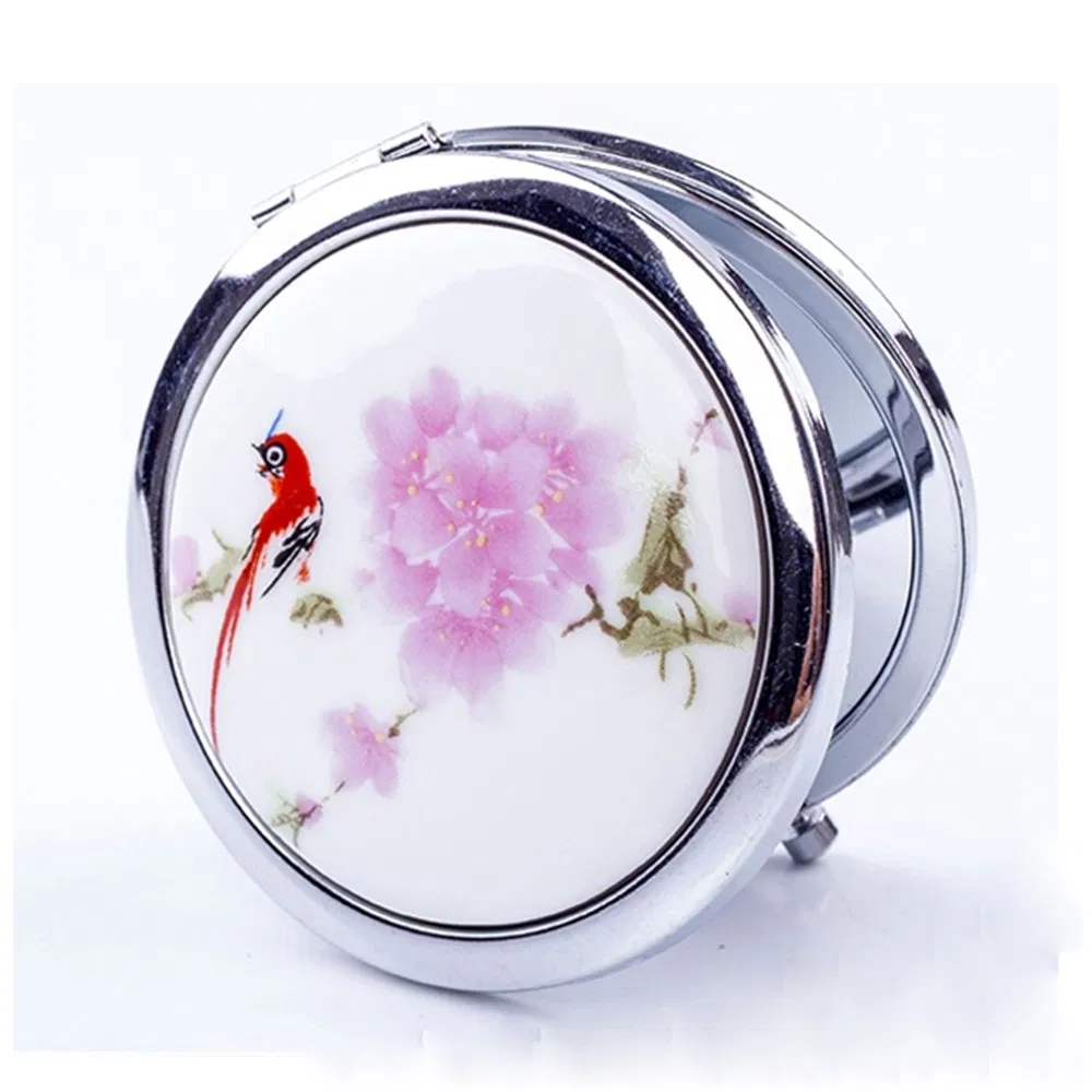 Wholesale Round Mirror Double Sided Mini Makeup Mirror