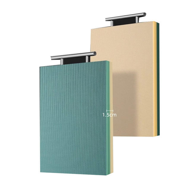 Разделочная доска пластиковая двусторонняя