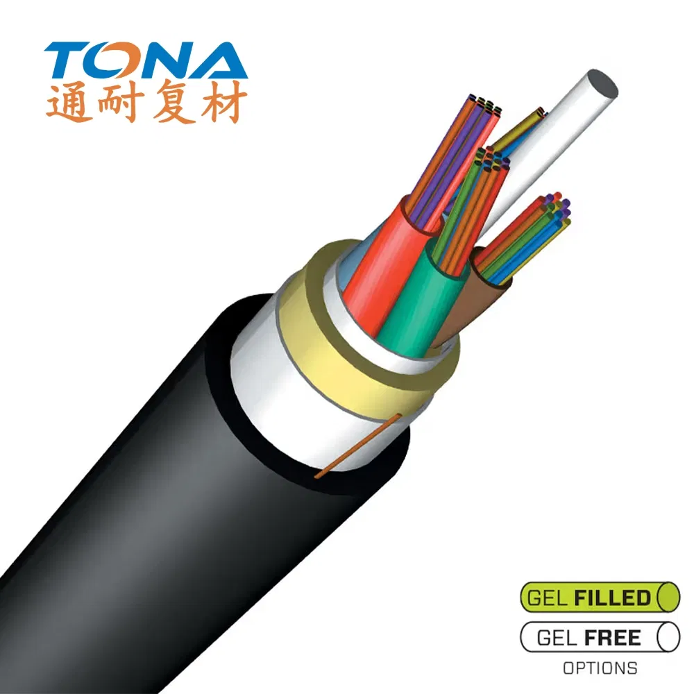 Lightweight Fiberglass Cable Reinforcing Cores with Durable Structure for Telecommunication Cables