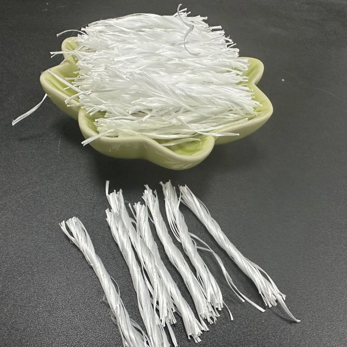 High Performance Concrete Fiber PP Twisted Bunchy Fiber