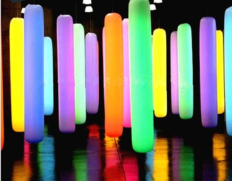 Advertising Equipment Brand Inflatable Light Tube Inflatable Pillar for Outdoor Events