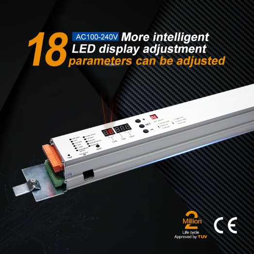 Turtech Hh150 Frameless High Sensitive Sensor Heavy Duty Automatic Sliding Door System