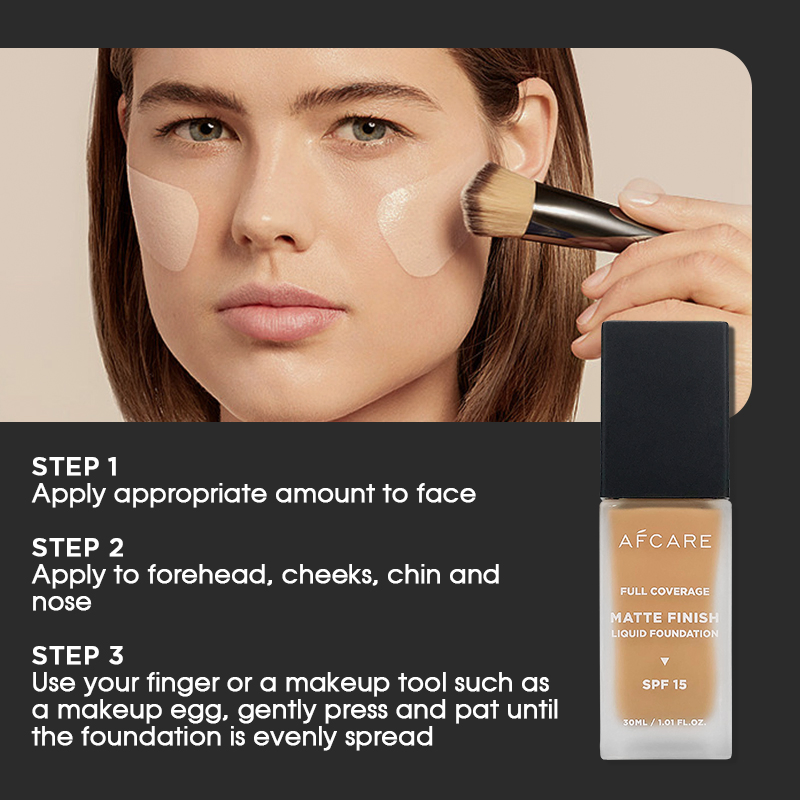 Luxury Skin Makeup Cruelty-Free Waterproof Moisturizer and Beauty Bronzer Oil-Free Foundation