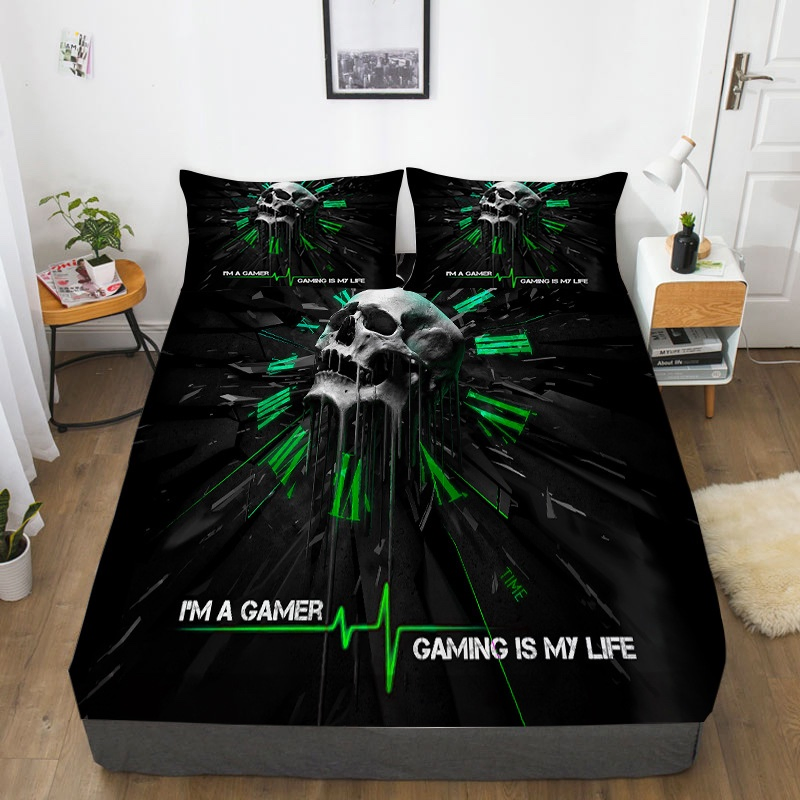 Bed Sheet with Customized Logo