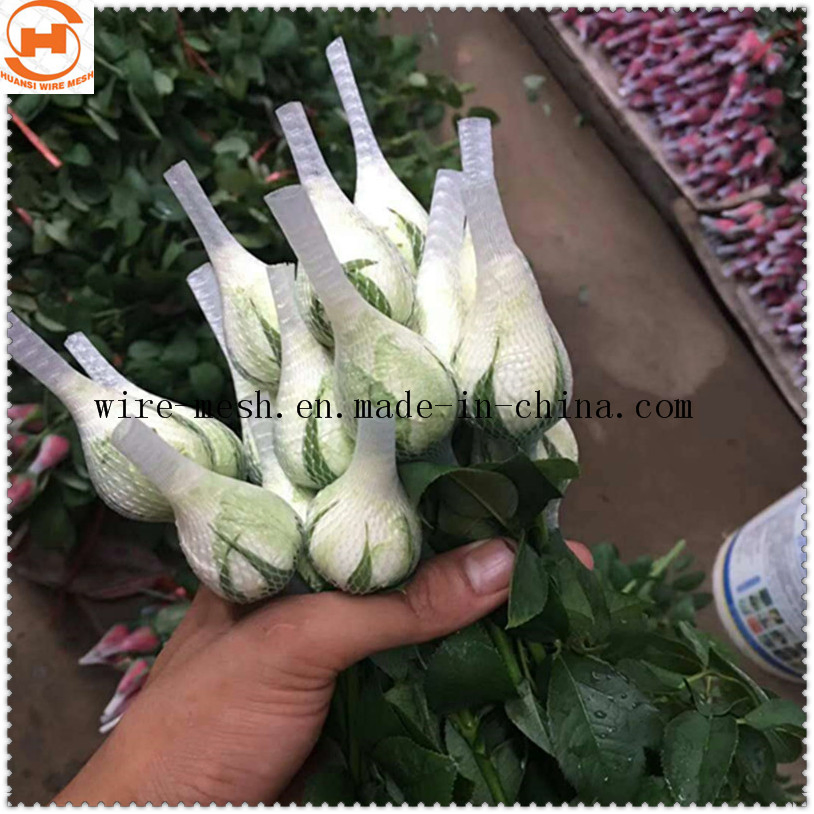 Hot Sale Plastic Protective Flower Sleeve Rose Net