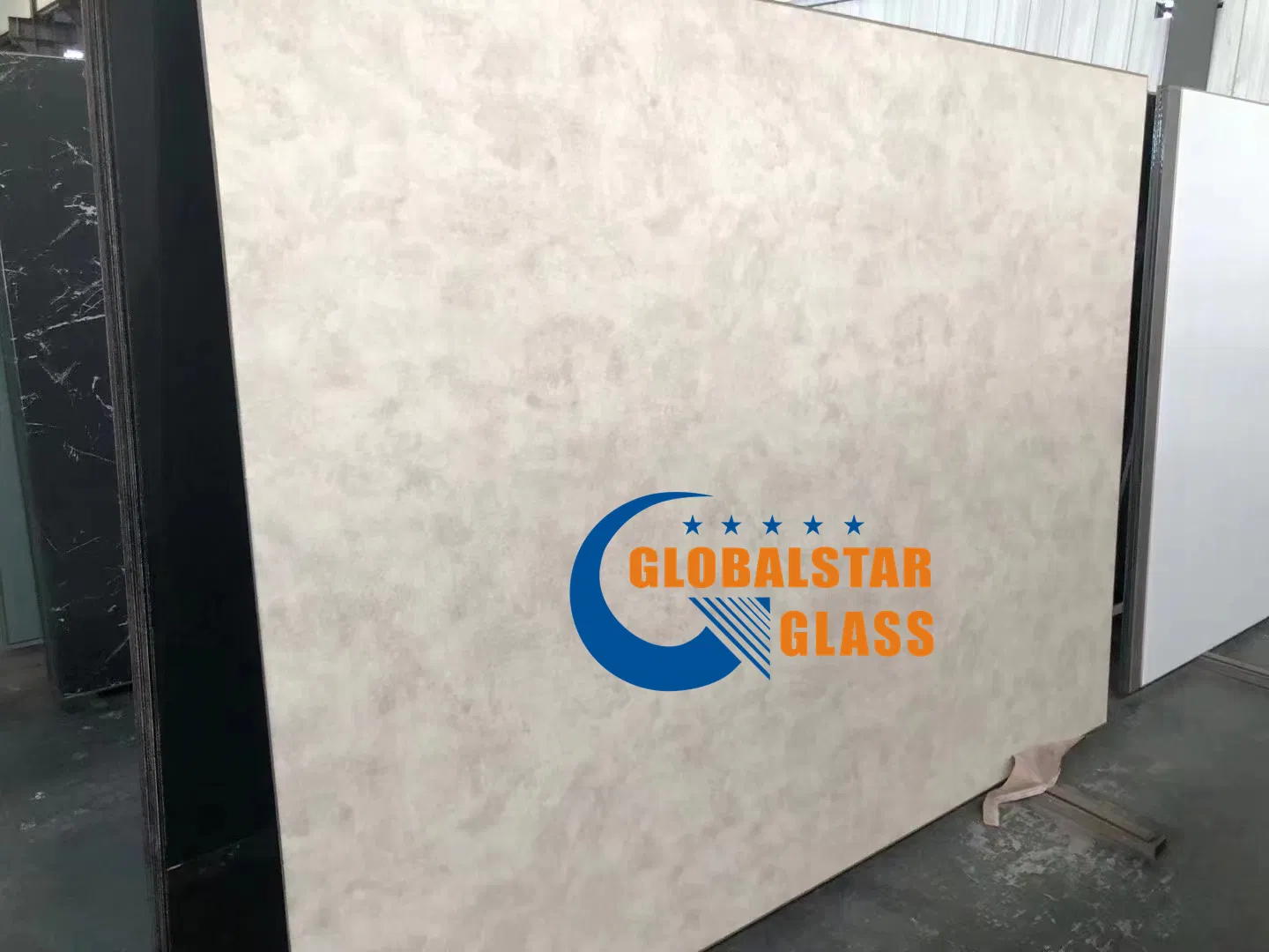 Decorative Glass Enameled Glass Ceramic Design Heat Treatment Glass