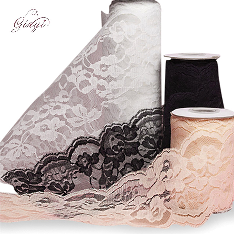 Тесьма кружевная хлопковая с бантиками вязаная